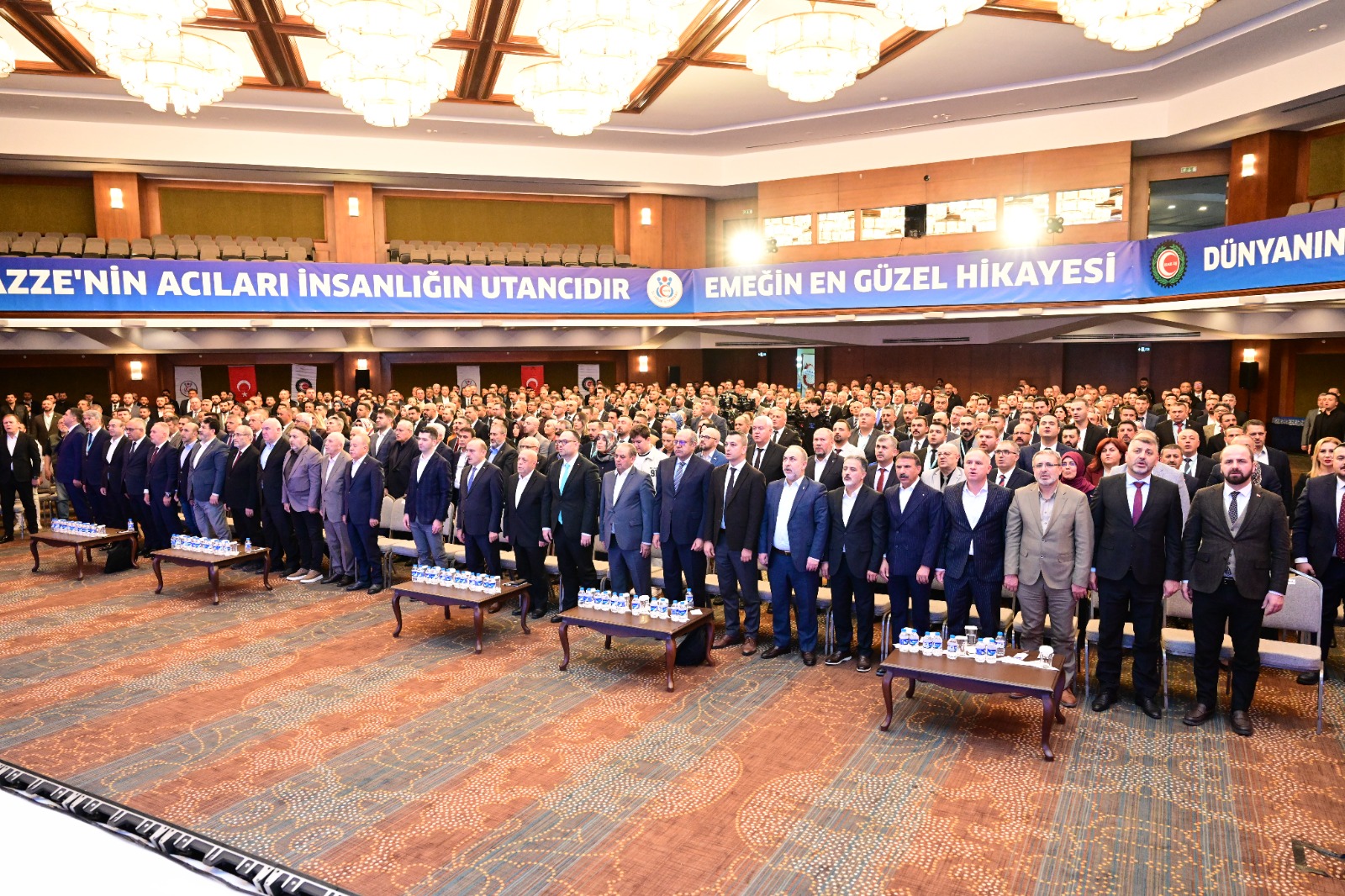 GENEL YÖNETİM KURULUMUZ ÖZ SAĞLIK-İŞ SENDİKASI’NIN GENEL KURULUNA KATILDI