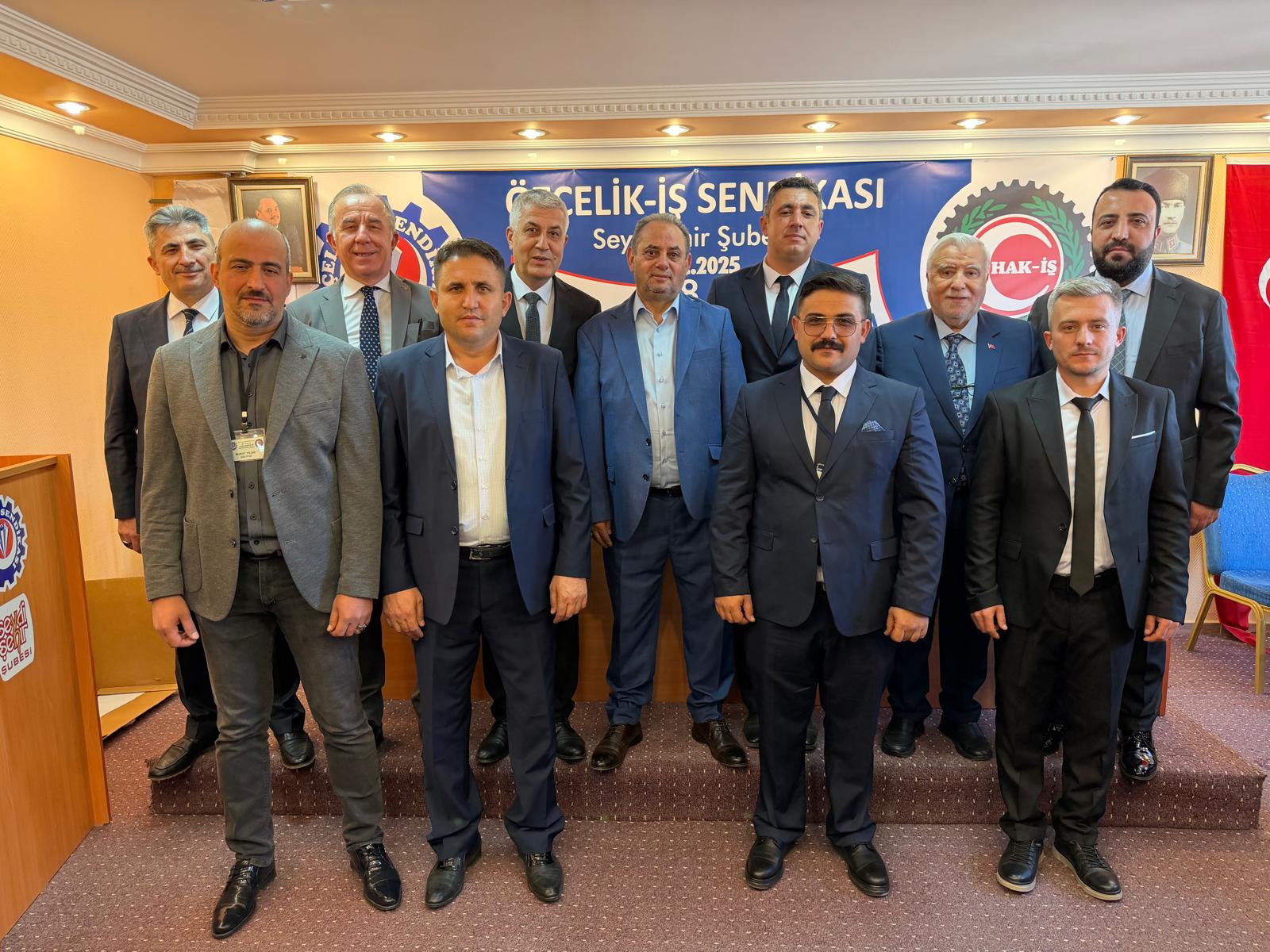 SEYDİŞEHİR ŞUBE BAŞKANLIĞINA HÜSEYİN KABAN YENİDEN SEÇİLDİ