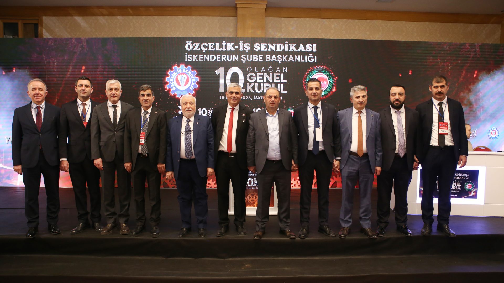 İSKENDERUN ŞUBE BAŞKANIMIZ MEHMET GÜNGÖR YENİDEN SEÇİLEREK GÜVEN TAZELEDİ