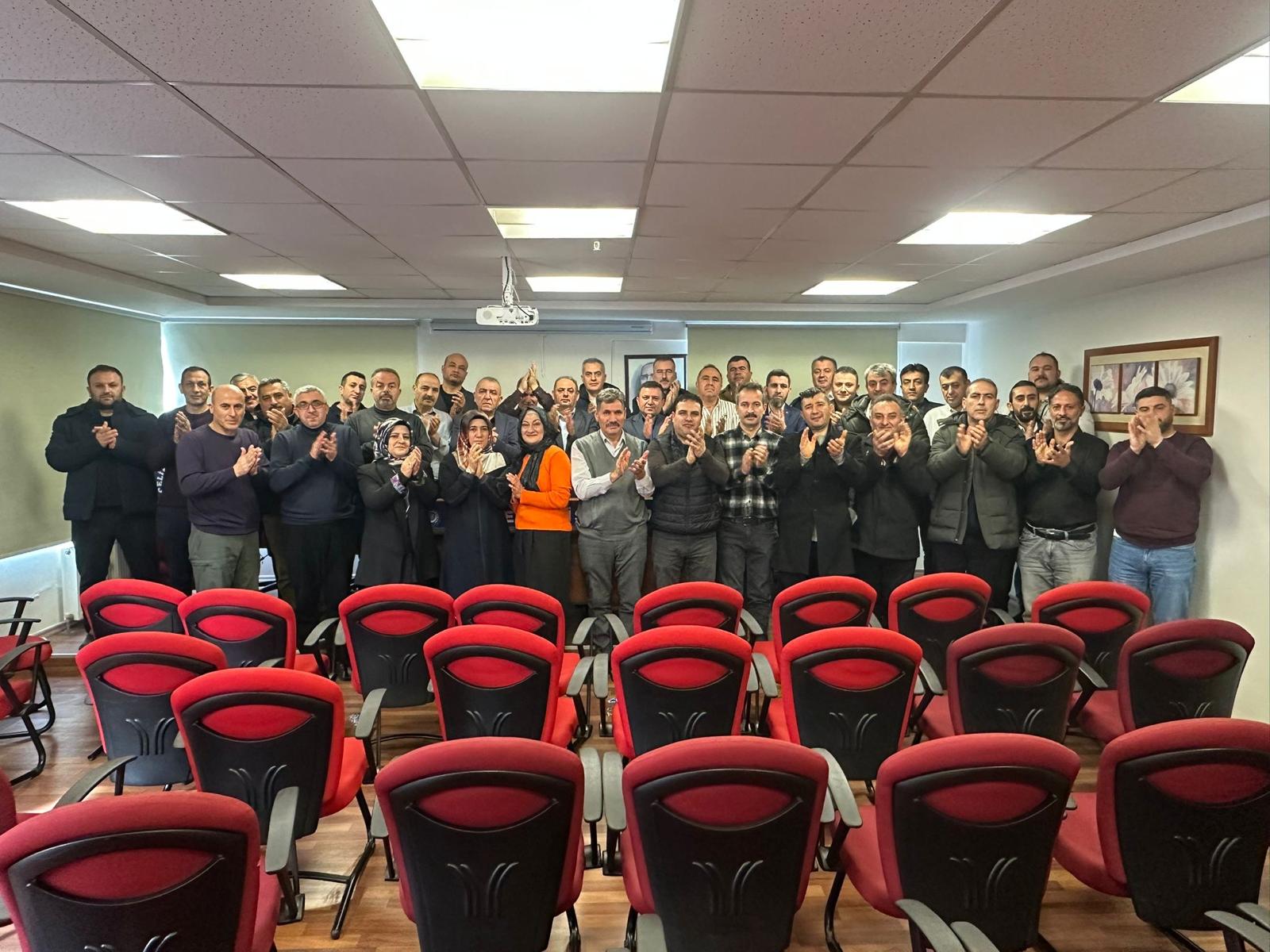 GENEL BAŞKANIMIZ DEĞİRMENCİ KAYSERİ ŞUBE TEMSİLCİLER MECLİSİNE KATILDI