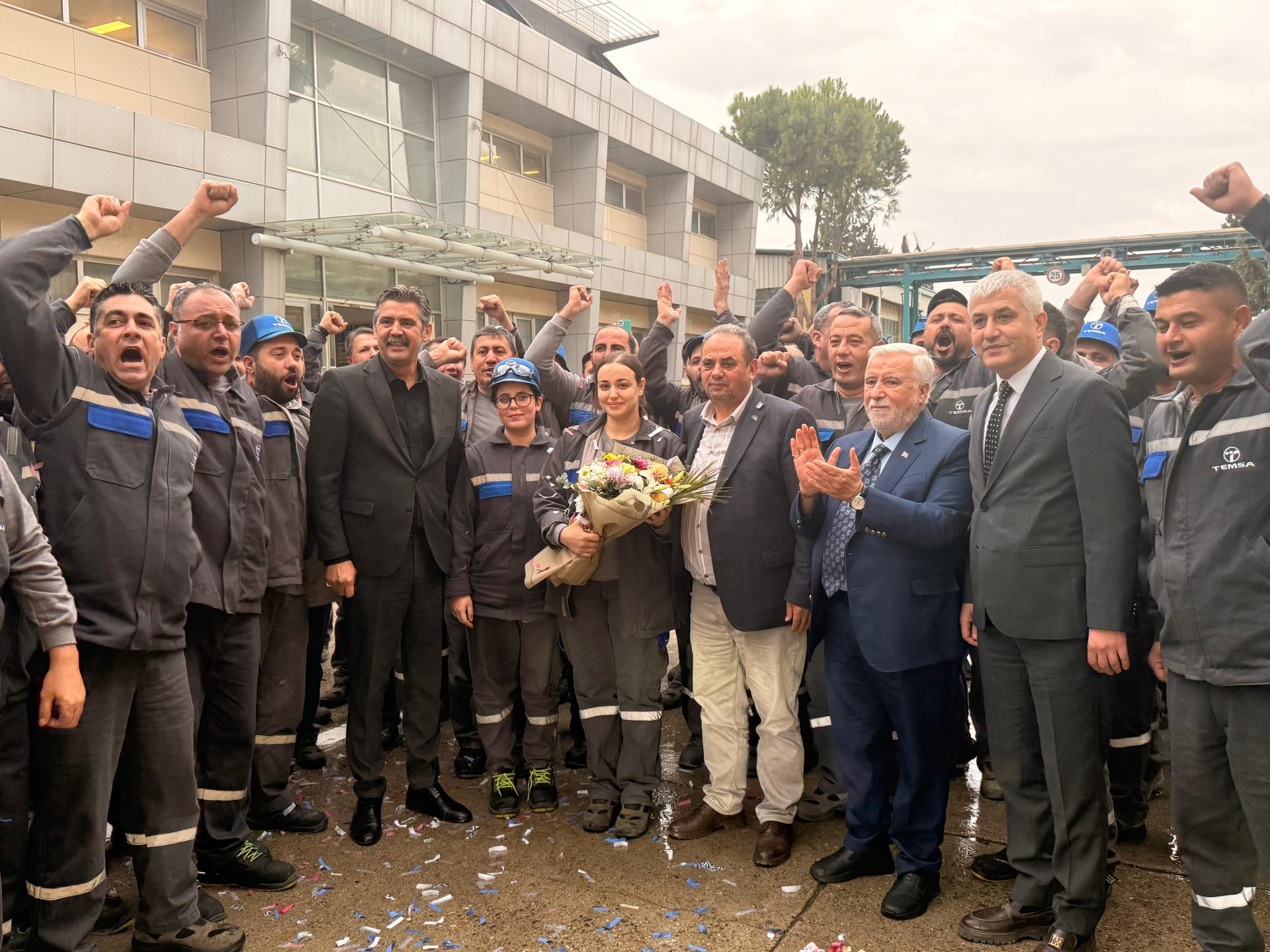 TEMSA’DAKİ ÜYELERİMİZDEN GENEL YÖNETİM KURULUMUZA BÜYÜK BİR COŞKUYLA KARŞILADI