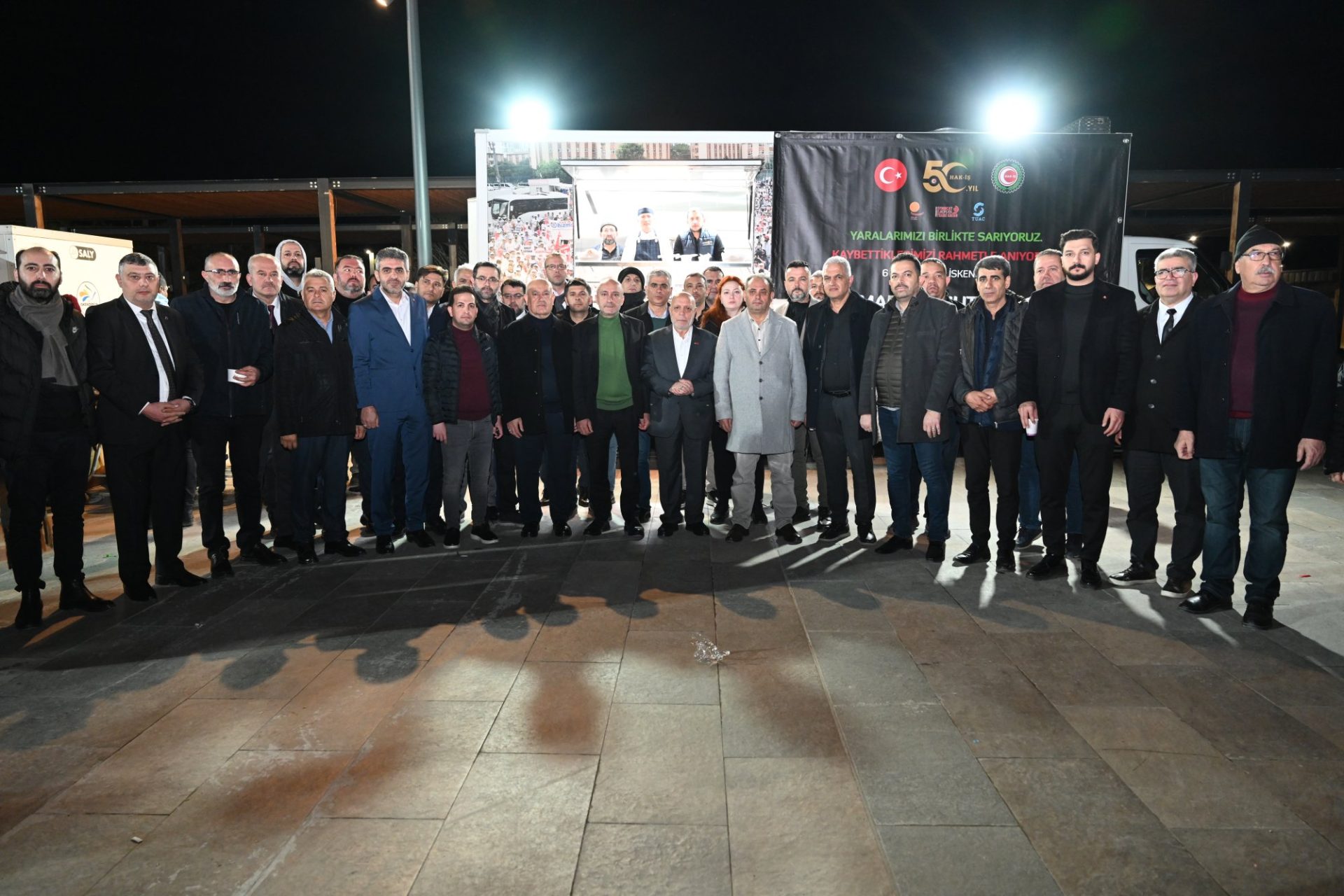 DEPREM ŞEHİTLERİMİZİ İSKENDERUN’DA DUALARLA YAD ETTİK