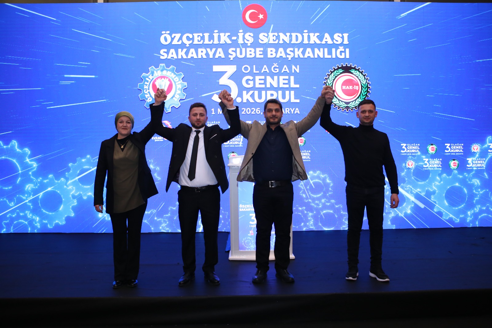 SAKARYA ŞUBE BAŞKANLIĞINA HÜSEYİN KURBAN SEÇİLDİ