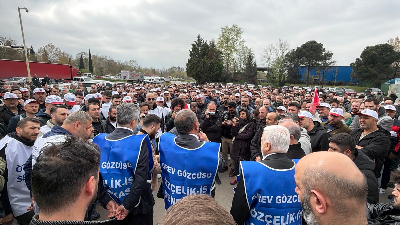 KOCAELİ BEKAERT İŞYERİMİZDE GREVE ÇIKTIK