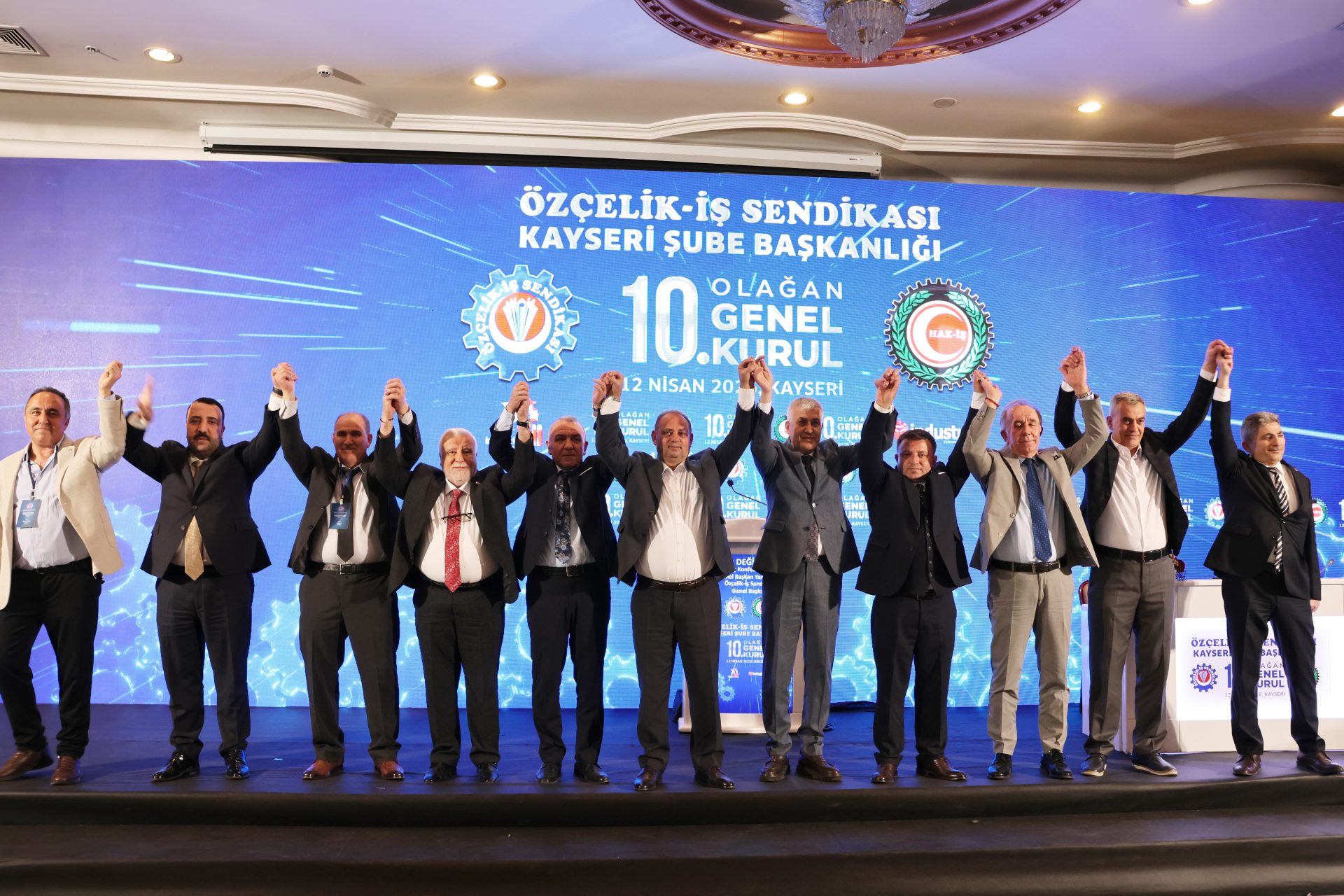 KAYSERİ ŞUBE BAŞKANIMIZ RÜSTEM ÇABUK YENİDEN SEÇİLEREK GÜVEN TAZELEDİ