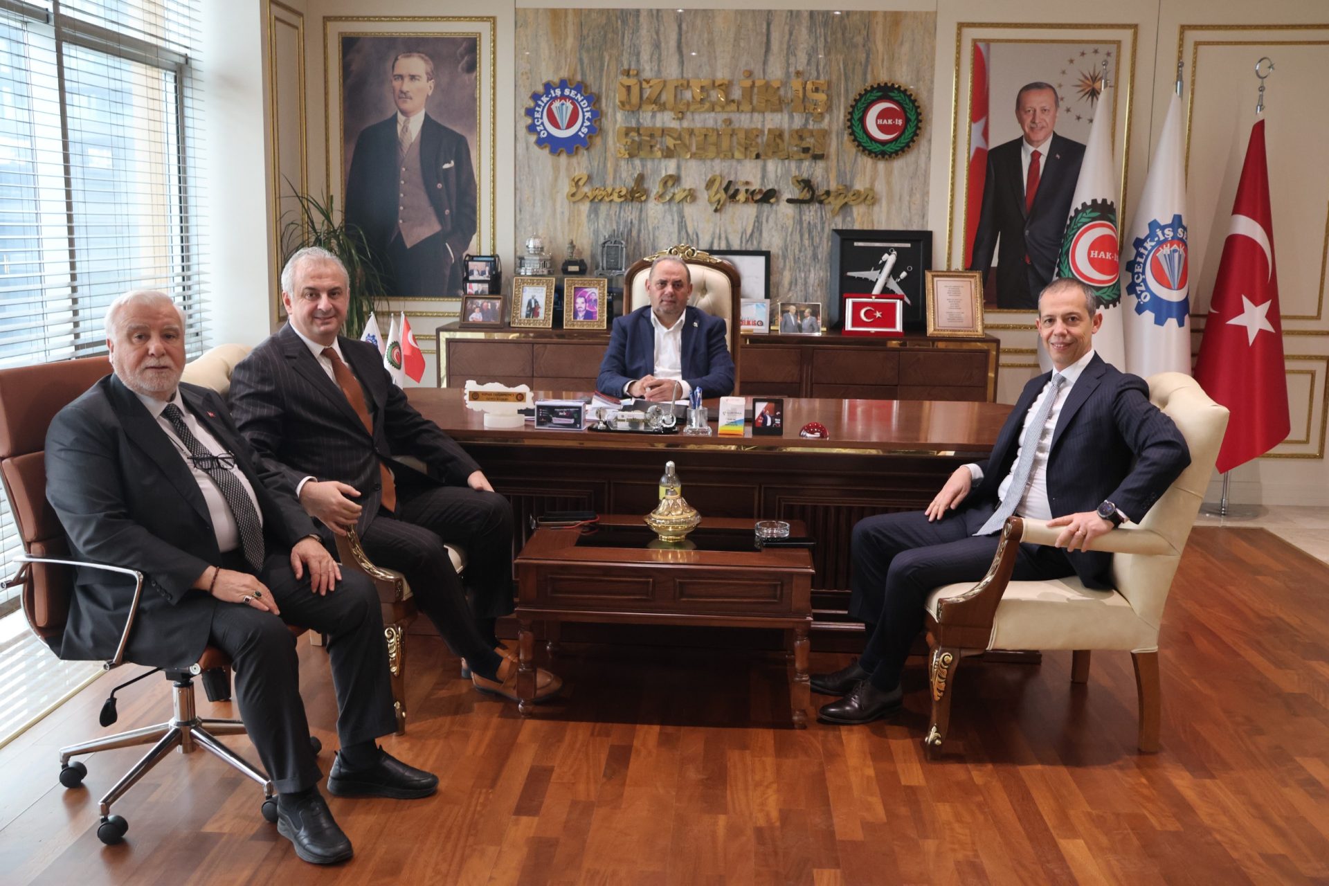 OYAK YÖNETİMİNDEN SENDİKAMIZA ZİYARET