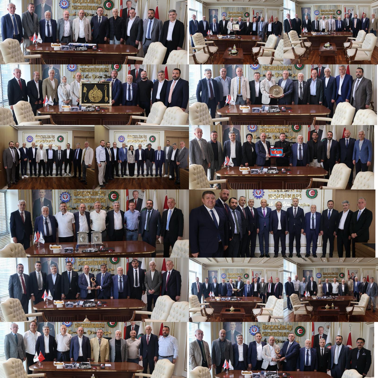 ŞUBELERİMİZDEN GENEL YÖNETİM KURULUMUZA HAYIRLI OLSUN ZİYARETİ